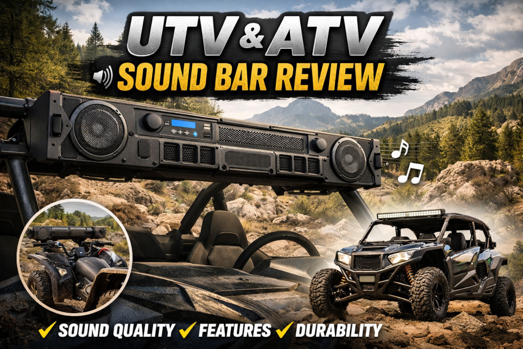 golf cart sound bar battery powered / UTV and ATV Sound Bar Review
